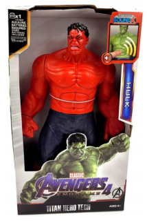 Akčná figúrka, postavička - Redhulk Figúrka 30 cm Veľký zvuk Avengers sa pohybujú