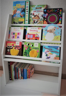 Polica do detskej izby - Regál knižnica Book Detská New!