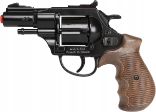 Pištoľ pre deti - Police revolver Gold Metal 12 nábojmi Gonher 38/6