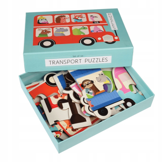Rex London Puzzle 6 vozidiel puzzle