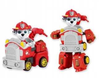 Rozprávkové autíčko - Robot PSI Patrol Marshall Transformers