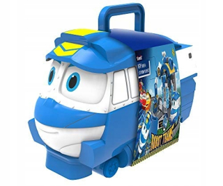 Dráha pre deti, stavebnica - Robot Trains Suitcase Kay na lokomotíva Figures 801