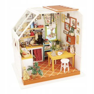 RoboTime Mini Kitchen Miniatúrne maketa Model DIY