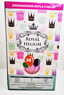 Royal Hélium vojne s héliom na 30 balónikov