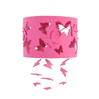 Luster do detskej izby - Pink lámp motýle pre dievčatá Promotion