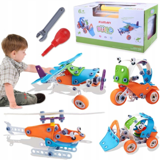 Stavebnica pre deti - Car Auto DIY DIY Model Truck