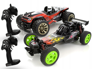 Auto na diaľkové ovládanie - Monster Truck + Auto závodný stroj diaľkové ovládanie