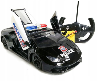 Auto na diaľkové ovládanie - Policajné auto diaľkovo ovládané RC policajné auto