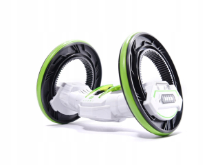 Auto na diaľkové ovládanie - RC 2 kolá stunt 360 ° 2.4GHz zelená