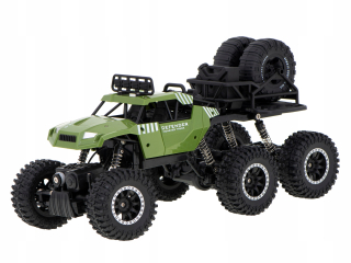 Auto na diaľkové ovládanie - RC RC Car 6x6 Crawler Pick-Up Off