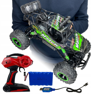 Auto na diaľkové ovládanie - MONSTER TRUCK - 4x4 LED DIAĽKOVÝ AUTOMOBIL