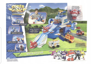 Lietadlo pre deti - Super Wings World Aircraft Light Sound