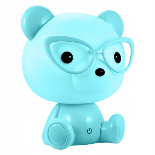 Nočná lampa do detskej izby - SANICO nočná lampa Detská Bear LED okuliare