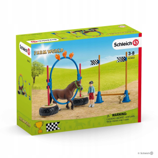 Schleich 22W1 Arkády preteky pre SLH 4 poníky
