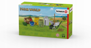 SCHLEICH 42301 SADA NA VEĽKÉ KRMENIE 12v1 Kone