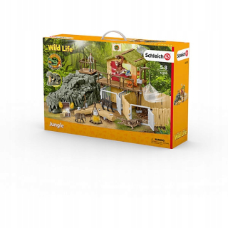 SCHLEICH 42350 Animal Research Station v džungli