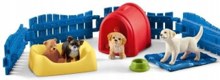 Schleich 42480 Šteňatá psov príslušenstvo Bear príslušenstvo