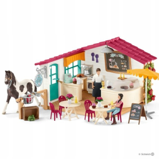 Schleich 42519 Cafe pre jazdcov