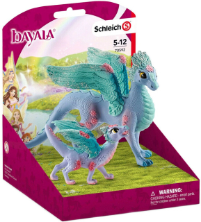 Postavička, figúrka - SCHLEICH BAYALA Kvetinový drak a dieťa
