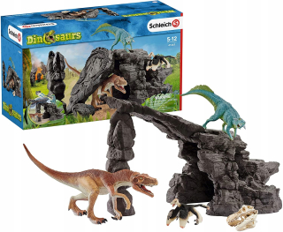 SCHLEICH Dinosaurus 41461 Dinosaury s jaskyňou