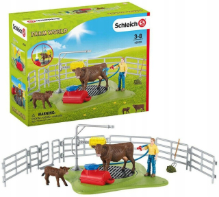 Schleich Farm World Pracie Šťastné kravy
