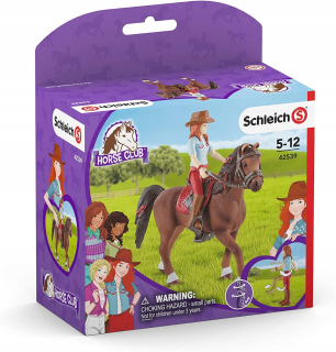 Figúrka Schleich Hannah a Cayenne 42539