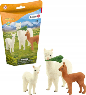 Schleich Wild Life Alpaca Set