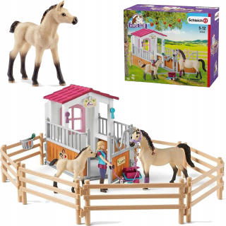 SCHLEICH konské stajne arabského koňa 42369