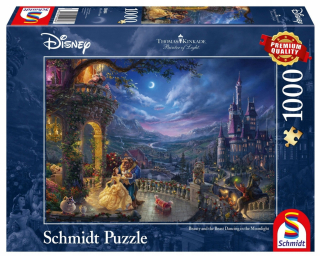 Schmidt Puzzle 1000el Kinkade Kráska a zviera