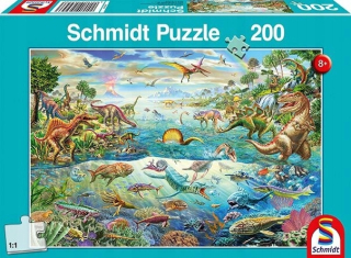 Schmidt puzzle medzi dinosaurmi 200 prvkov