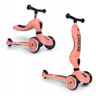 Trojkolesová kolobežka Scoot & Ride 96270, ružová