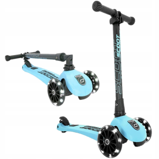 Trojkolesová kolobežka Scoot & Ride Highwaykick 3 LED blueberry