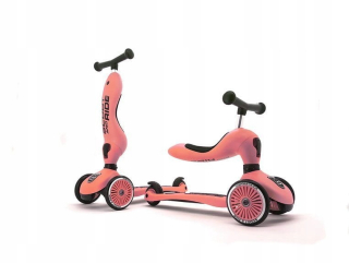 Trojkolesová kolobežka Scoot & Ride 96353 Peach 2v1