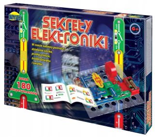 Stavebnica pre deti - Tajomstvo 180 elektroniky. Drobné elektroniky hit!