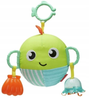 Hrkálka, chrastítko - Senzorové ryby FISHER PRICE prívesok.