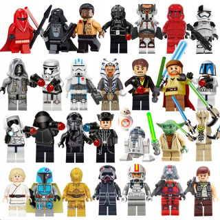 Sada logických kociek pre deti Star Wars DIY Small Pellet Toys