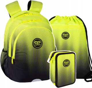 OMBRE GRADIENT LEMON COOLPACK ŠKOLSKÝ BATOH 21L + 2 ďalšie produkty