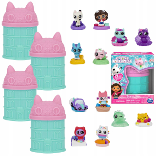 SET 4 BALENIE POSTAVIČKA GABI'S MAČIČKA PREKVAPENIE V KAPSLE + DOPLNKY