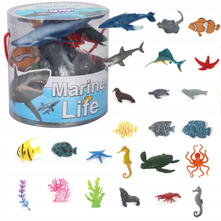 Sada figúrok Woopie Sea Animals 34 ks.