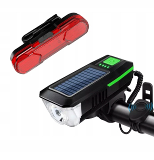 DMR osvetlenie na bicykel ZPTLED_SOLAR 1000 lm akumulátor