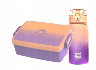 CoolPack obedár 1100 ml + CoolPack fľaša na vodu 400 ml