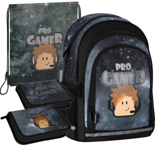 BACKPACK 1-komorová školská taška Minecraft Pixel | Pre chlapca + 2 ďalšie produkty