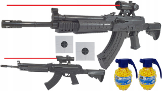 Detská zbraň - Sg 553 cs: ísť puška na sniper gule +2 granát