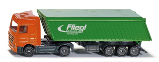 Tatra, nákladné auto - Siku 1796 Truck s návesom a plachtou 1:87