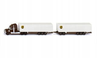 Tatra, nákladné auto - Siku 1806 Truck TIR transport UPC 1:87