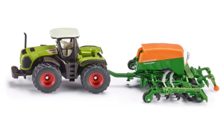 Traktor - Siku 1826 Traktor s Amazon 1:87 vŕtačkou