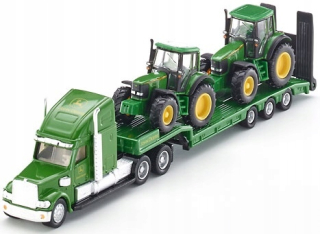 Tatra, nákladné auto - Siku 1837 John Deere + 2 Traktory 1:87
