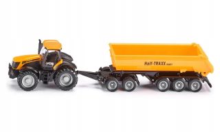 Traktor - Siku 1858 Tractor Tractor Trailer Tipper 1:87