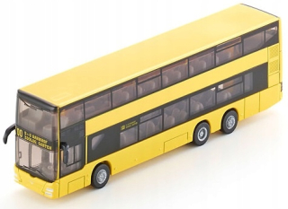 Detský autobus, trolejbus - Siku 1884 Duplex autobus Yellow 1:87