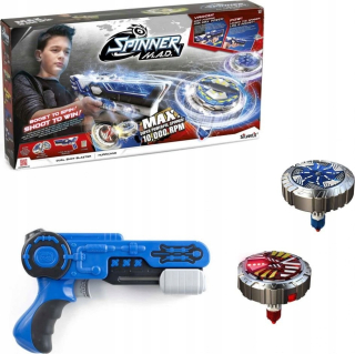 Pištoľ pre deti - Silverit Bitka Edition 2x Spinner launcher